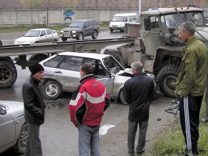 Авария у Предзаводской площади