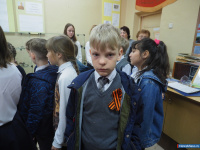 Патриотические беседы провели в школе Новоандреевки