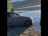 В озере в Миассе затонул автомобиль