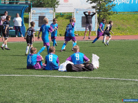 В Миассе стартовал детский футбольный фестиваль "Локобол"