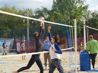 В Миассе прошли соревнования по пляжному волейболу