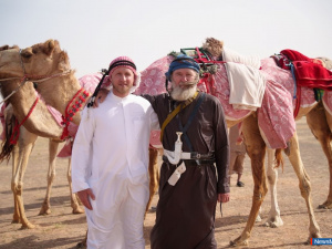 Фёдор Конюхов завершил путешествие по пустыне на верблюдах