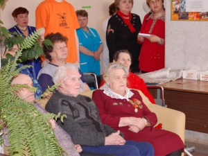 Главы побывали в отделении для ветеранов Главы побывали в отделении для ветеранов