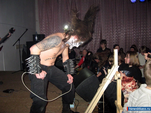     .   ""         Black metal