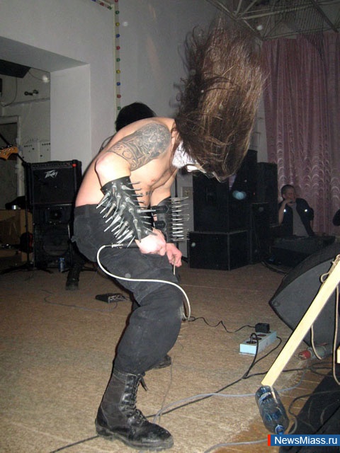     .   ""         Black metal