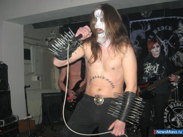     .   ""         Black metal