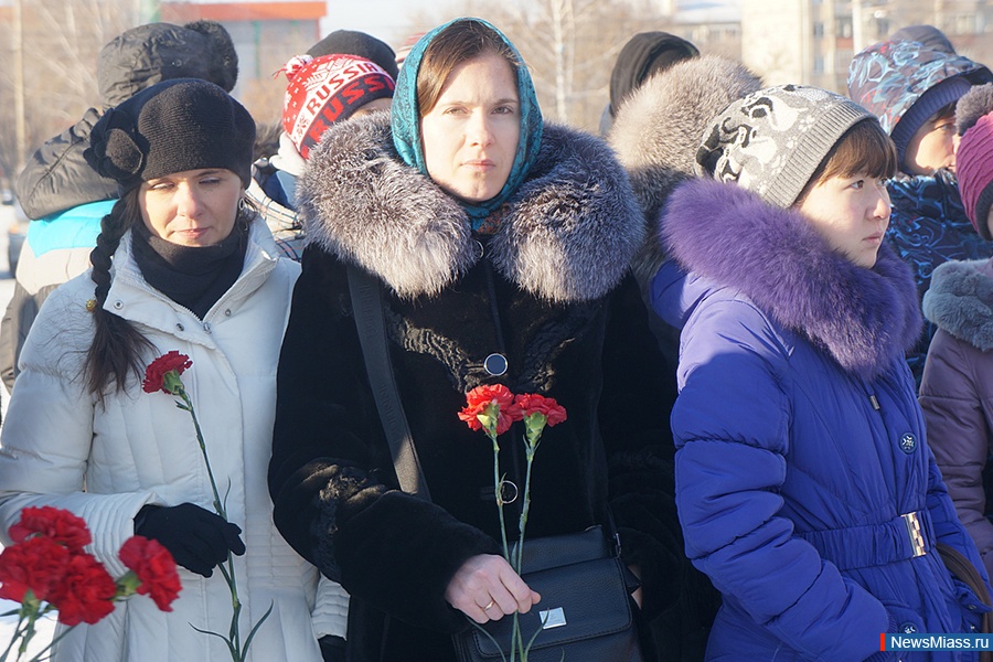 Память в городе миассе