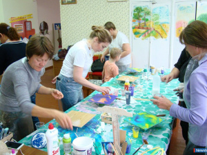 � ������ ������ ������-����� �� Fluid art