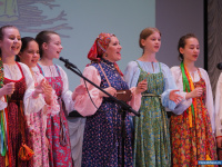 Юные фольклористы Миасса спели "Песни весны"