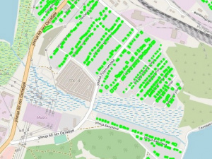 Район улицы Зелёной готов к подписке на интерактивной карте Миасса